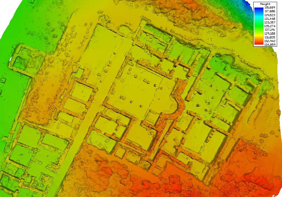 DEM of Northeast Insula Project