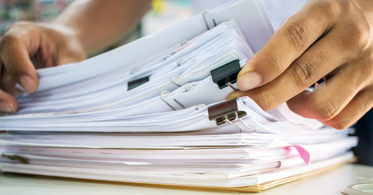sorting documents